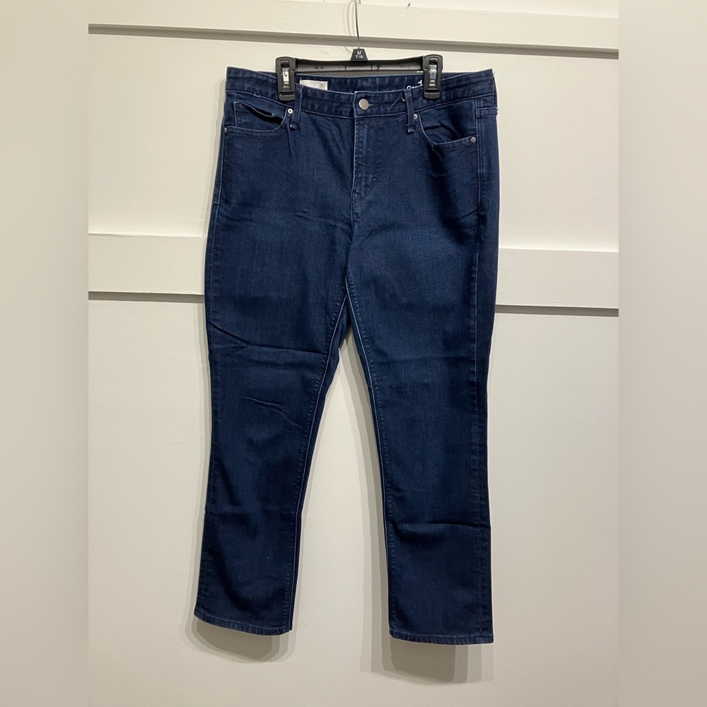 Gap straight cropped jeans